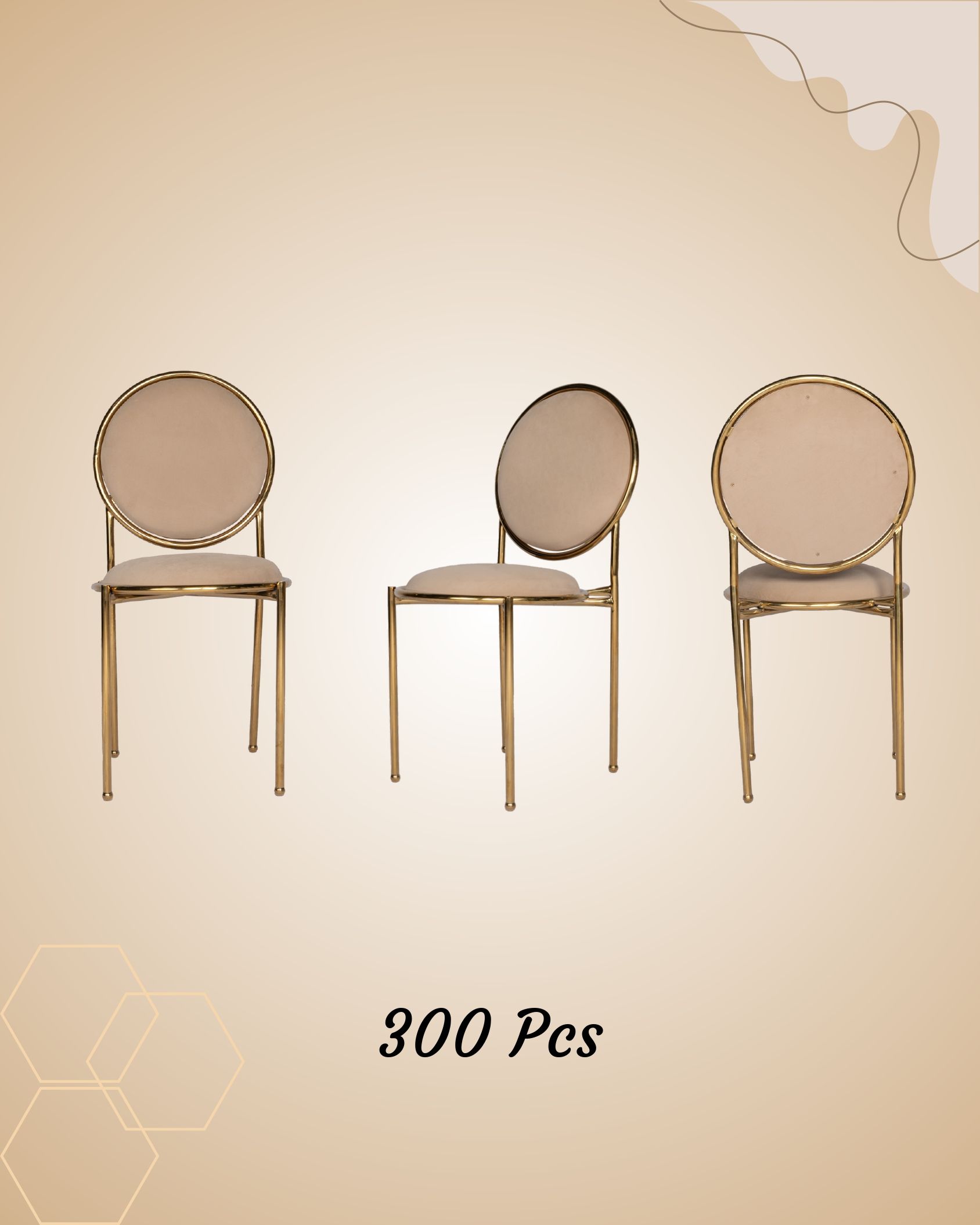 Phagun Decor Co - Light Brown Chair
